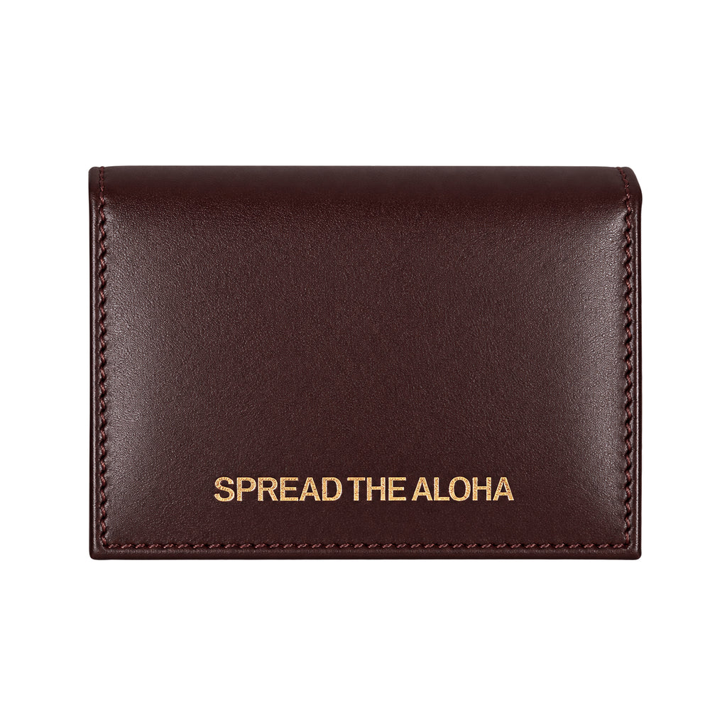 Brown Leather Card Holder