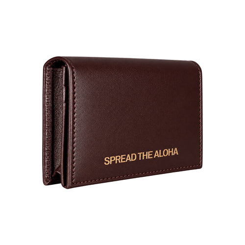 Brown Leather Card Holder