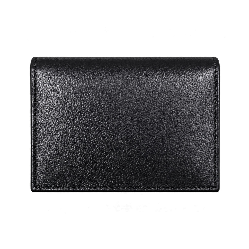 Black Leather Card Holder