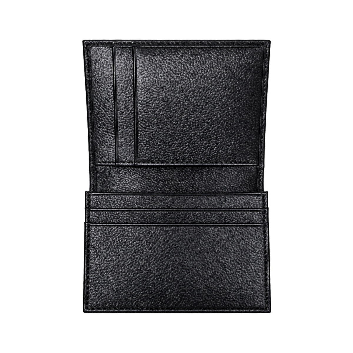 Black Leather Card Holder