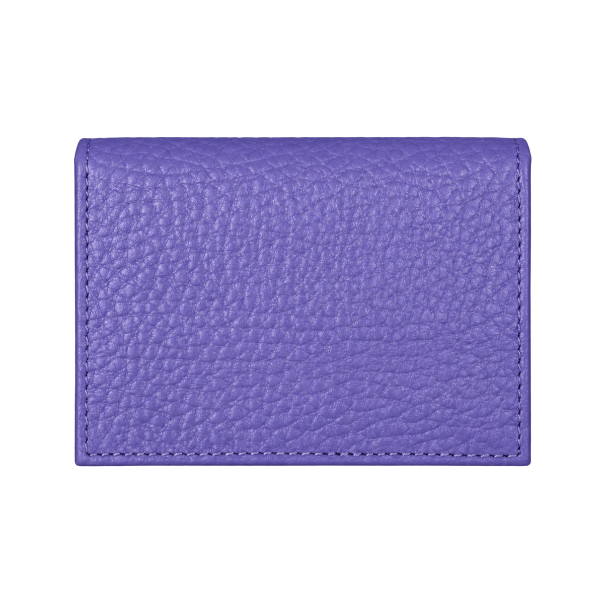 Purple Leather Card Case